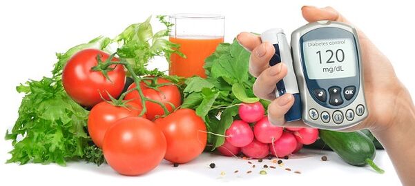 Nutrición dietética requerida por pacientes con diabetes